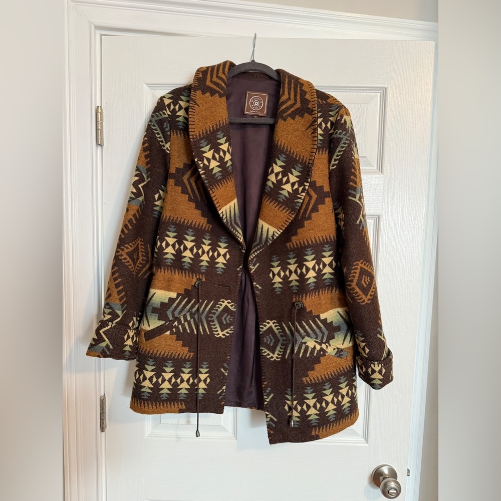 Vintage wool southwest style jacket